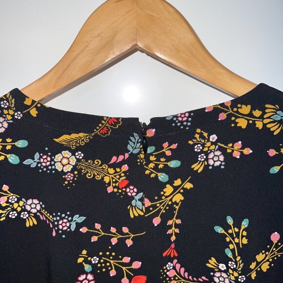 Loft Long Sleeve Floral Dress - Picture 4 of 8